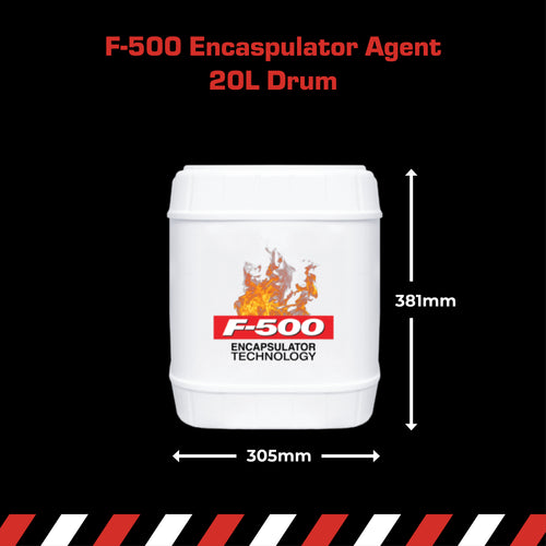 F-500 Encapsulator Agent Bulk 20L - Flourine-Free, Biodegradable and Non-Corrosive