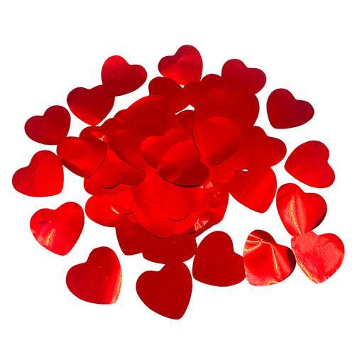Mylar Heart Confetti (1kg loose)