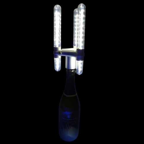 LED Flashing Bottle Sparkler 3 Prong